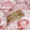 Gold Flower Chain Kara