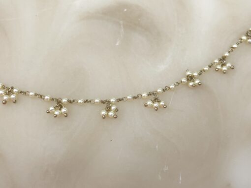 Large Statement Nose Ring with Cluster Pearls - Image 2