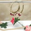 Pearl Hoop Earrings