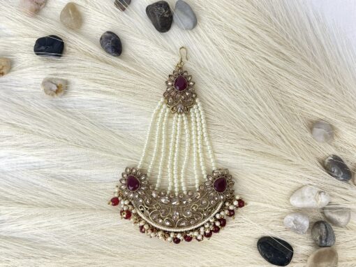 Ruby and Pearl Pasa/ Jhumar