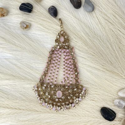 Pink and Gold Pasa/ Jhumar