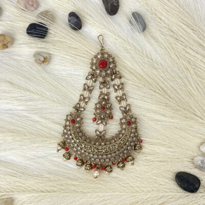 Small Red and Gold Pasa/ Jhumar
