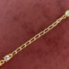 Rainbow Gold Crystal Large Statement Bracelet - Image 2