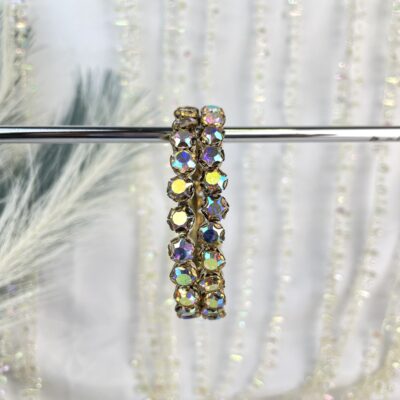 Dainty Antique Rainbow Crystal Kara