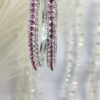 Rani and Silver Crystal Pointed Kara set of 2 - Image 2