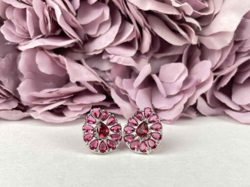 Rani Pear drop American Diamond Studs