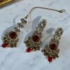 Rubi With White Noor-e Mumtaz Choker set - Image 3