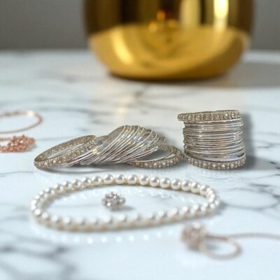 Bridal Bangle Set – Indian Pakistani Churi Jewellery Asian Wedding Party Wear UK